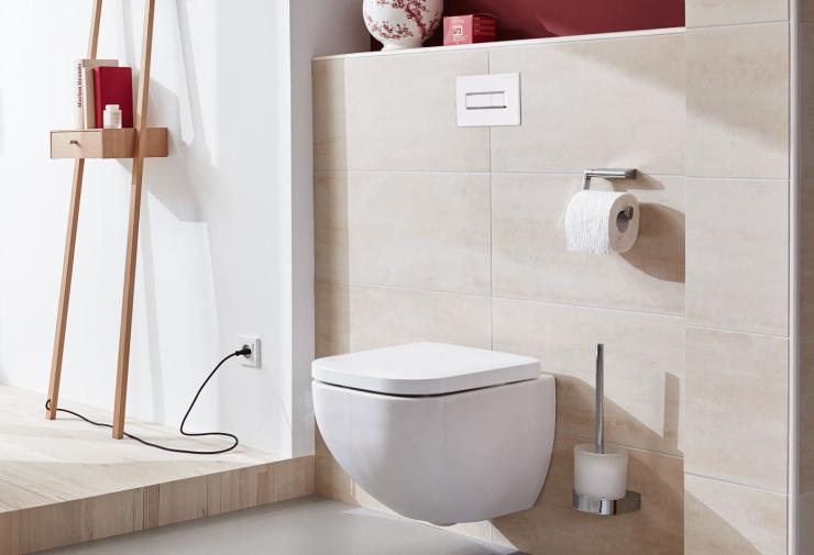 Plaque de commande WC suspendu Guiraud